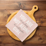 Linge De Cuisine Vous N'Êtes Pas Une Seule Fille Citation De Motiva<br><div class="desc">Vous N'Êtes Pas Une Seule Fille Citation De Motivation Positive</div>