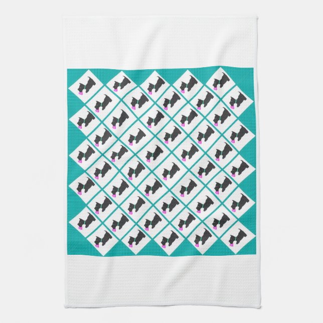LINGE DE CUISINE VOUS VOYEZ LE COEUR (Vertical)