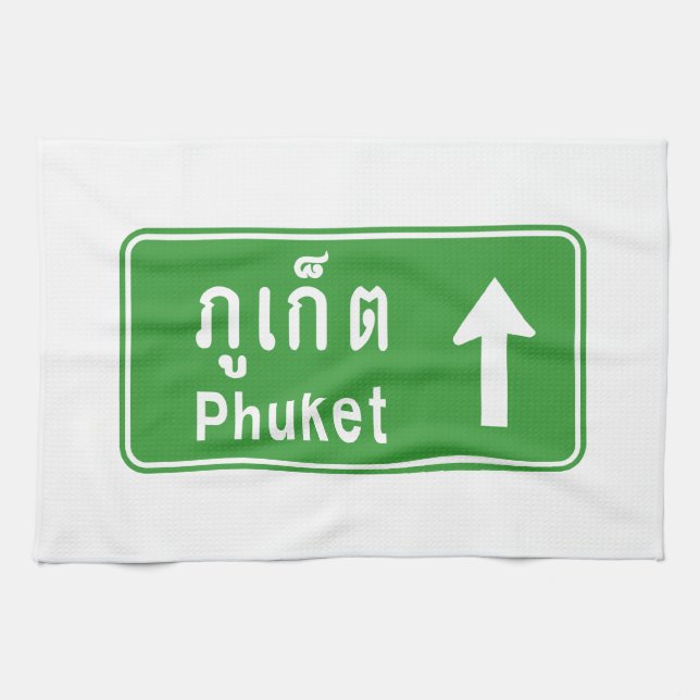 Linge De Cuisine Voyage à Phuket ⚠ véhicule routier thaïlandais ⚠ (Horizontal)