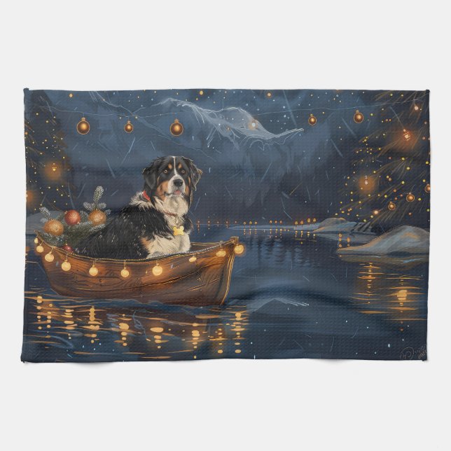 Linge De Cuisine Voyage festif de Noël de la Grande Suisse (Horizontal)