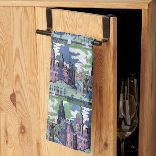 Linge De Cuisine Vue de Kirchner de la place du château de Dresde B