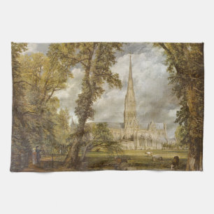 Linge De Cuisine Vue de la cathédrale de Salisbury (site anglais)