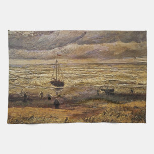 Linge De Cuisine Vue de la mer à Scheveningen par Vincent van Gogh