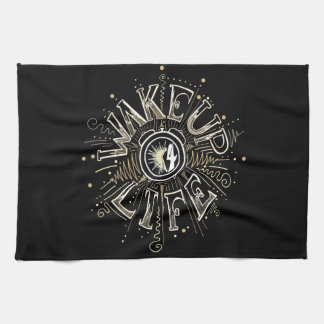 Linge De Cuisine WAKE UP 4 LIFE quota illustration