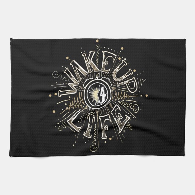 Linge De Cuisine WAKE UP 4 LIFE quota illustration (Horizontal)