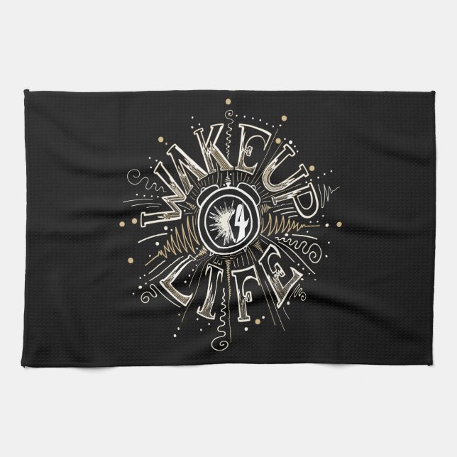 Linge De Cuisine WAKE UP 4 LIFE quota illustration (Horizontal)