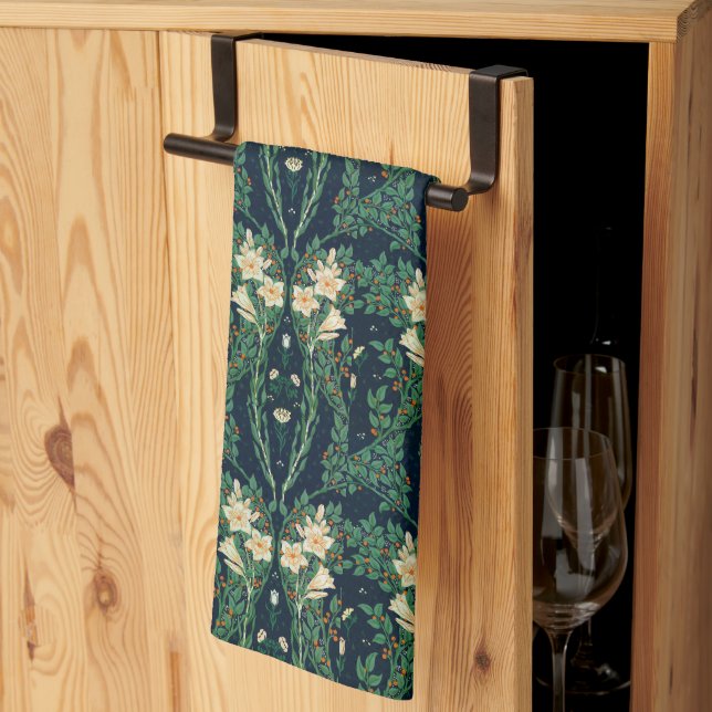 Linge De Cuisine Walter Crane "Francesca" Botanical (Pliage en tiers)