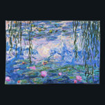 Linge De Cuisine Water Lilies, 1919, tableau de Claude Monet<br><div class="desc">Water Lilies,  célèbre peinture de l'artiste impressionniste Oscar-Claude Monet</div>