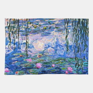 Linge De Cuisine Water Lilies, 1919, tableau de Claude Monet