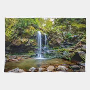 Linge De Cuisine Waterfalls Smokey Mountain National Park