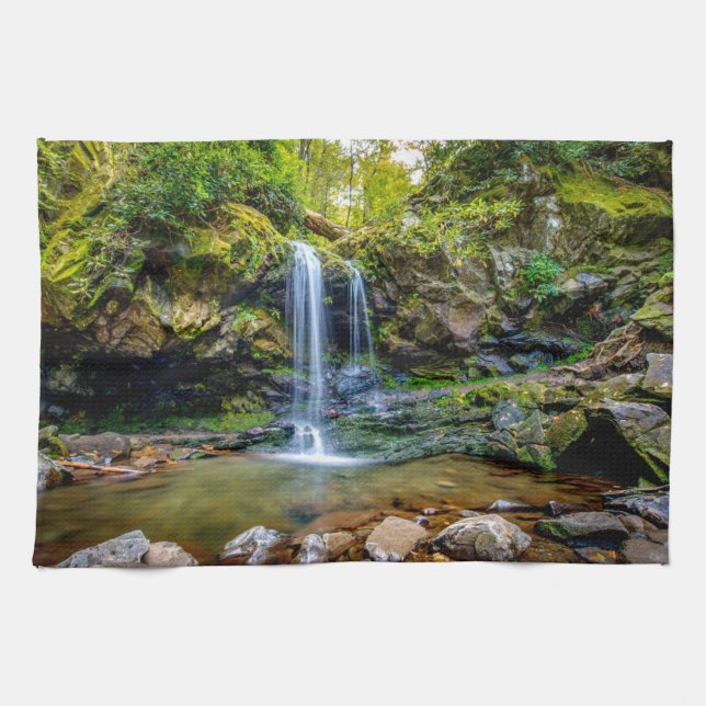 Linge De Cuisine Waterfalls | Smokey Mountain National Park (Horizontal)