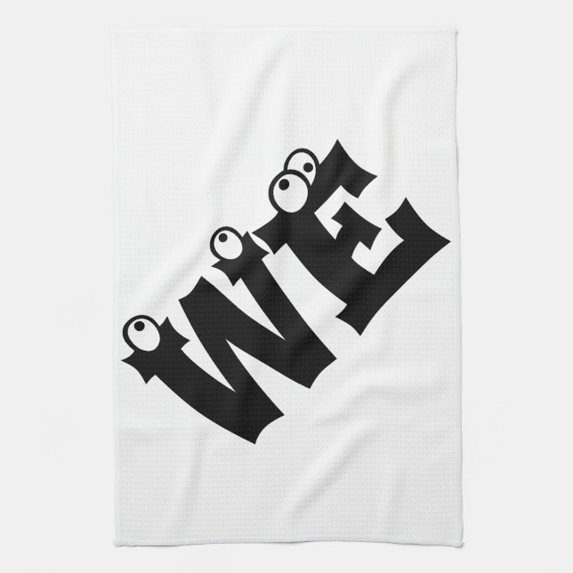 Linge De Cuisine WE Lovers Kitchen Towel (Vertical)