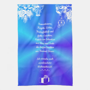Linge De Cuisine Weihnachtsgedicht Deutsch, Ajouter Votre Texte