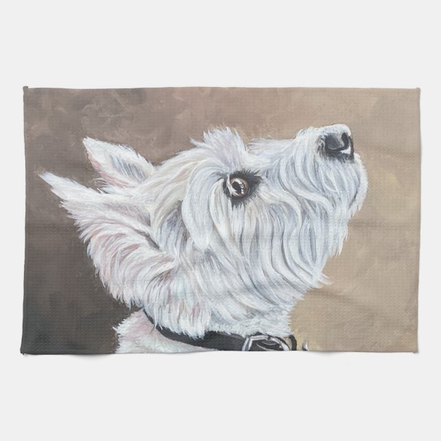 Linge De Cuisine Westie Recherche vers le profil B (Horizontal)