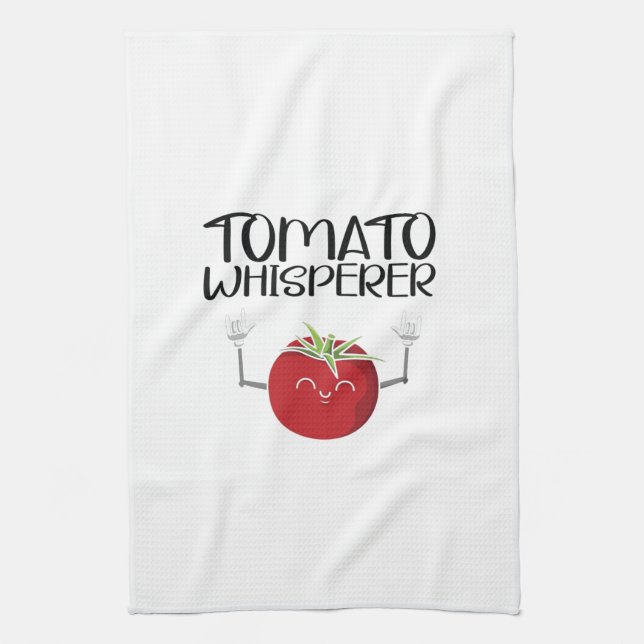 Linge De Cuisine Whisperer tomate (Vertical)