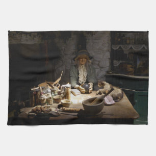 Linge De Cuisine White Witch's Kitchen Museum, Witchcraft & MAGICK