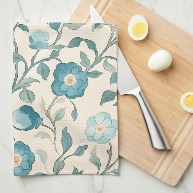 Linge De Cuisine William Morris (Quart Plié)