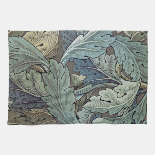 Linge De Cuisine William Morris Acanthus Sage Fleur Floral Botaniqu