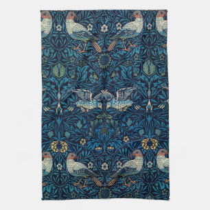 Linge De Cuisine William Morris Blue Birds Tapestry Classic