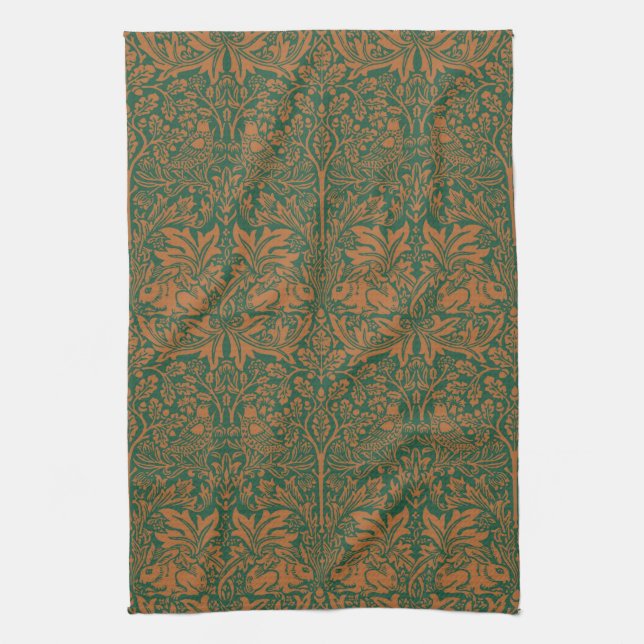 Linge De Cuisine William Morris Brer Rabbit Design (Vertical)