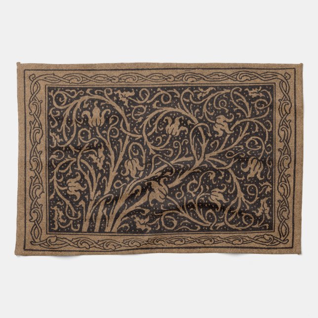 Linge De Cuisine William Morris Campion Cuir Damassé (Horizontal)