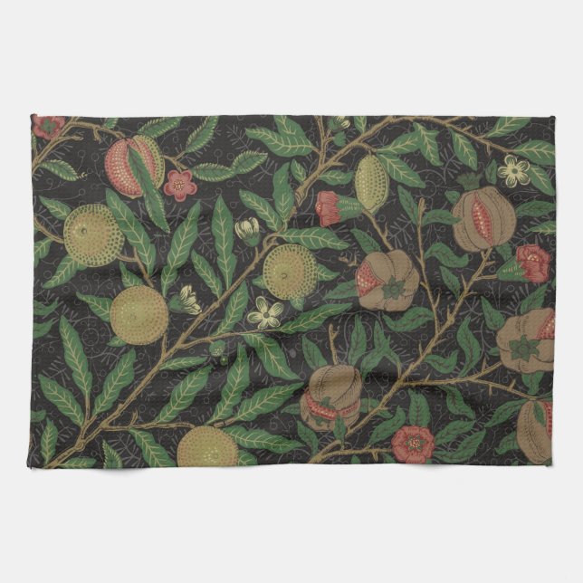 Linge De Cuisine William Morris grenade classique fruits (Horizontal)
