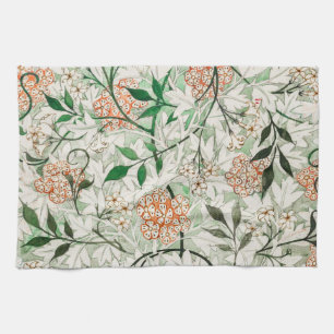 Linge De Cuisine William Morris Jardin de Jasmin Fleur Classique