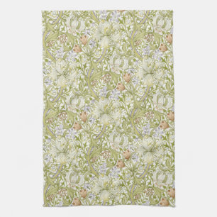Linge De Cuisine William Morris Jardin Fleur de Lys Classique