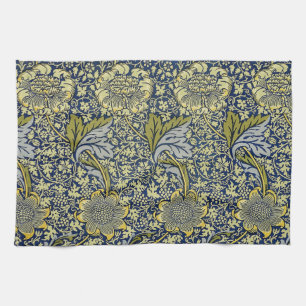 Linge De Cuisine William Morris Kennet Fond d'écran Floral Bleu