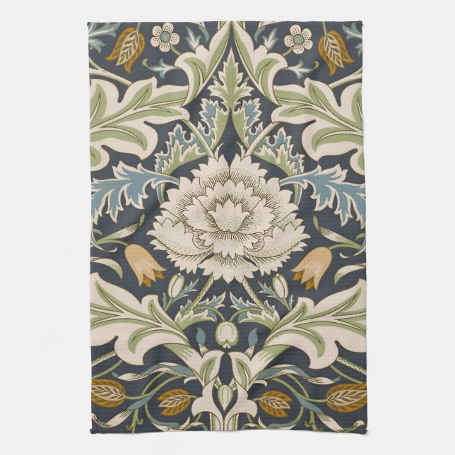 Linge De Cuisine William Morris Severn Motif floral classique (Vertical)