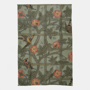Linge De Cuisine William Morris Trellis Wallpaper Art