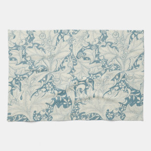 Linge De Cuisine William Morris Wallflower bleu damas floral