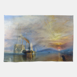 Linge De Cuisine William Turner - Le Fighting Temeraire