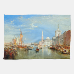 Linge De Cuisine William Turner - Venise, la Dogana et San Giorgio