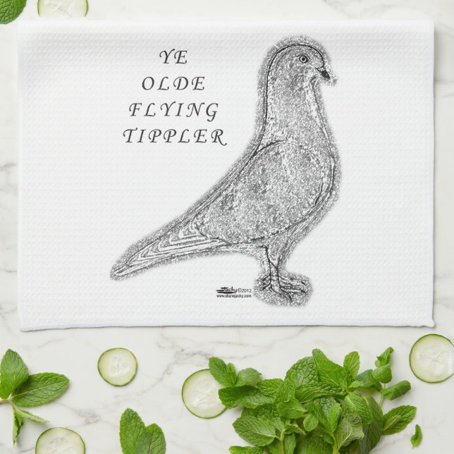 Linge De Cuisine Ye Olde Tippler Pigeon (Plié)