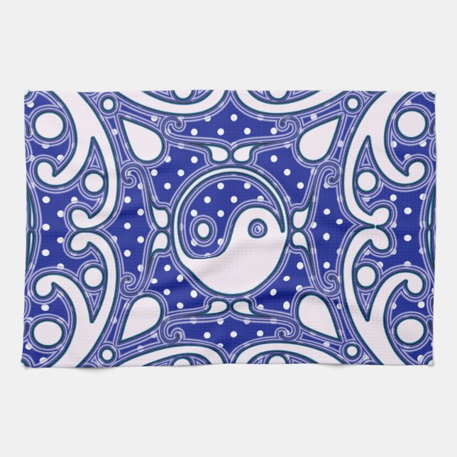 Linge De Cuisine Yin Yang (Horizontal)