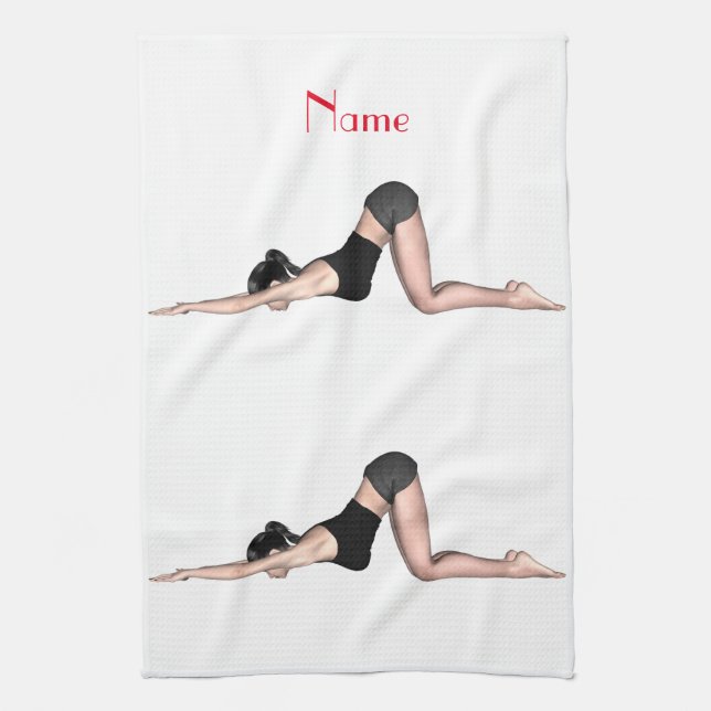 Linge De Cuisine Yoga Poses Thunder_Cove (Vertical)