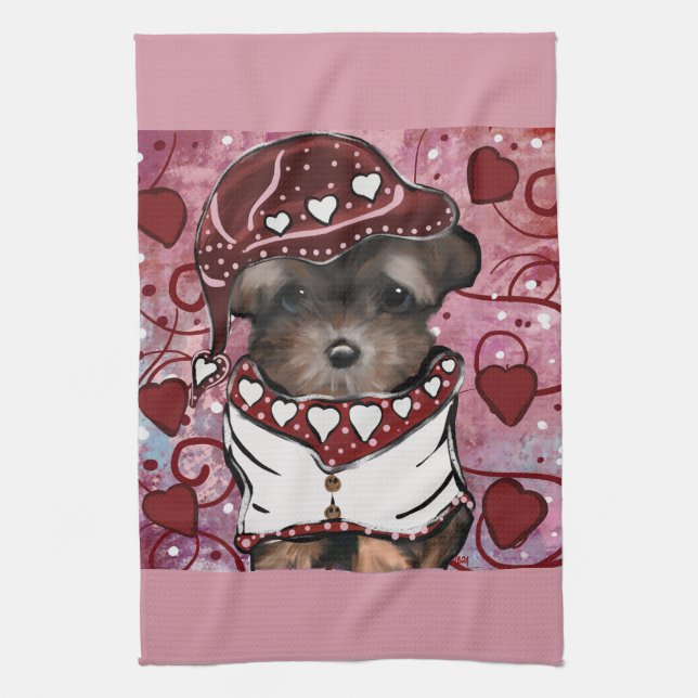 Linge De Cuisine Yorkie Poo (Vertical)