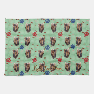 Linge De Cuisine Yorkshire Terrier Portrait