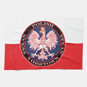 Linge De Cuisine Yorktown Round polonais Texan