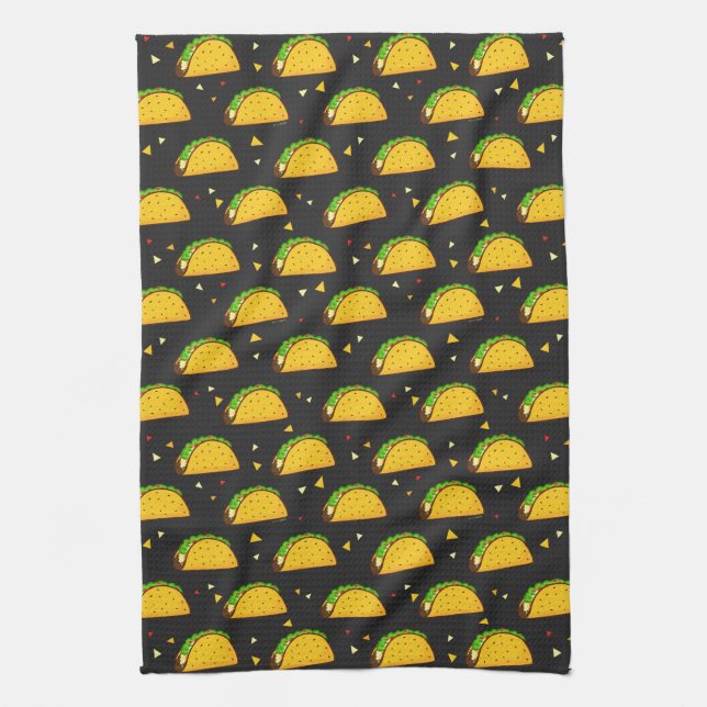 Linge De Cuisine Yummy Taco Motif (Vertical)