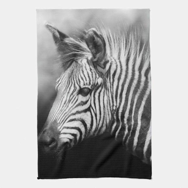 Linge De Cuisine Zebra Foal (Vertical)