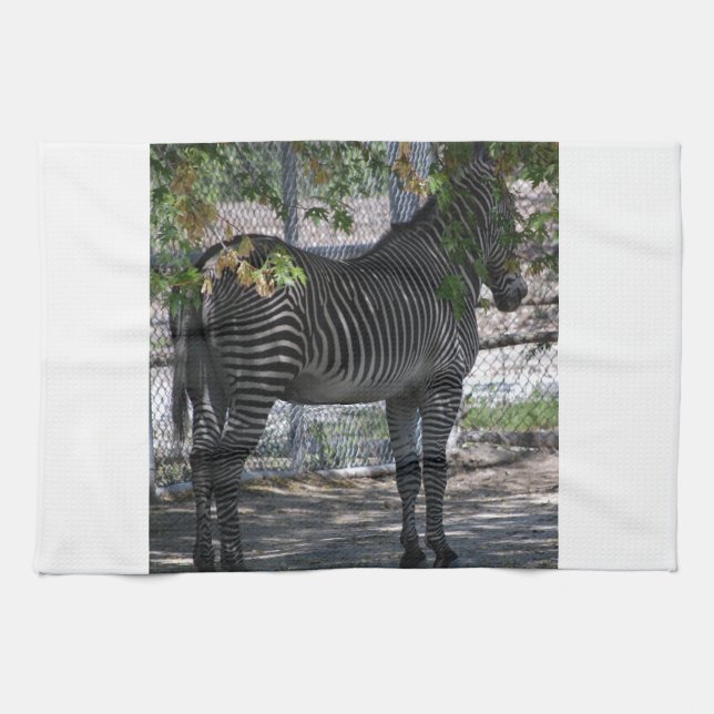 Linge De Cuisine Zebra Love (Horizontal)