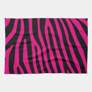 Linge De Cuisine Zebra rayures motif + votre arrière - plan & idées