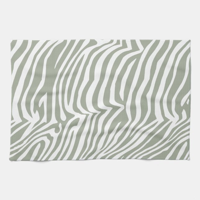 Linge De Cuisine Zebra skin motif (Horizontal)