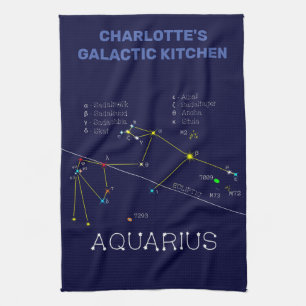 Linge De Cuisine Zodiaque Aquarius