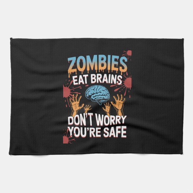 Linge De Cuisine Zombie Halloween (Horizontal)