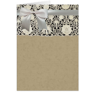 Linge de dentelle mariage blanc classique jolie