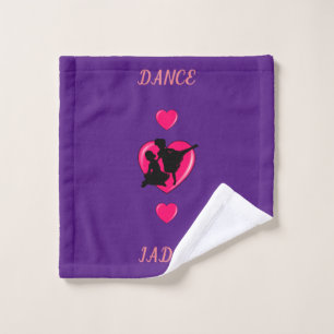 Linge de linge de Ballet violet.