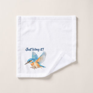 Linge de toilette Martin-pêcheur